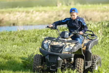 Should children be banned from riding on ATVs?