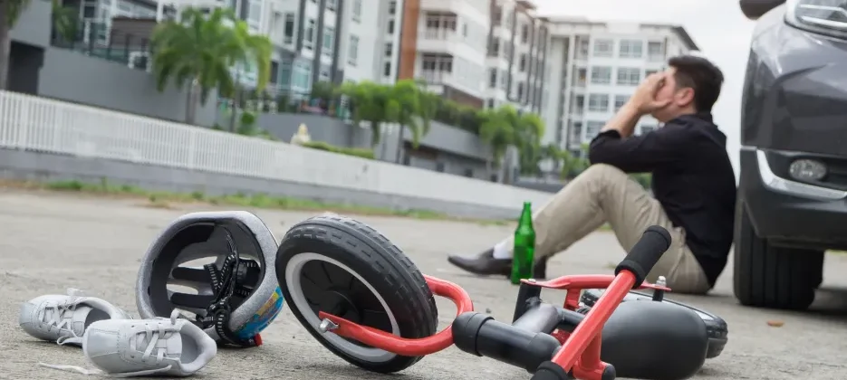 What happens when a drunk driver causes a serious accident?