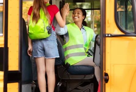 School children at risk from distracted drivers