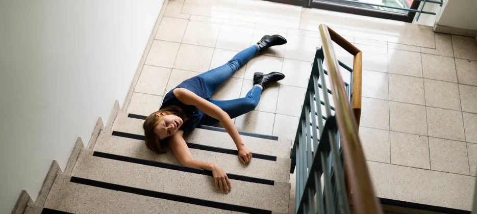 What must I prove in a slip-and-fall case?