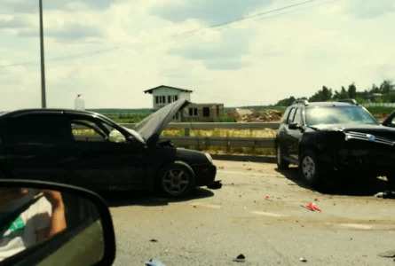 Two crashes involve nine vehicles on I-84