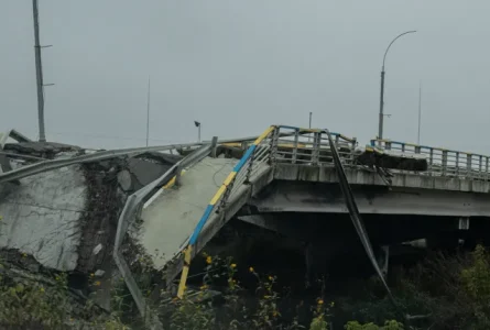 Collapsed bridge highlights work in Connecticut