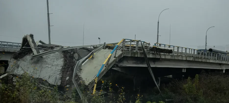 Collapsed bridge highlights work in Connecticut