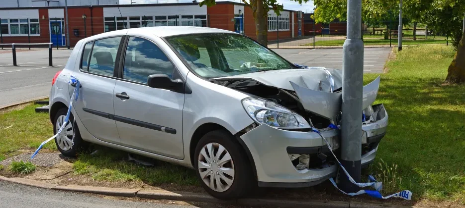 What are common post-crash damages?