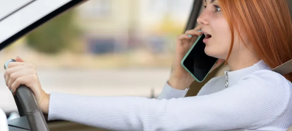 Common distractions while driving