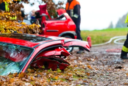 Massive Conn. wreck leaves 3 injured, car completely destroyed