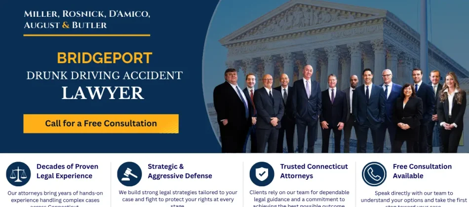 Bridgeport Drunk Driving Accident Lawyer