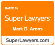 Rated By Super Lawyers Mark D. Arons SuperLawyers.com