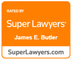 Rated by Super lawyers James E. Butler SuperLawyers.com